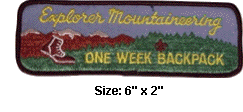 Explorer Mountaineering Patch