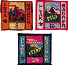 Mini Peak Bagger Patches