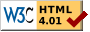 Valid HTML 4.01 Strict